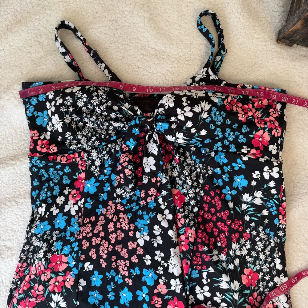 Swim Solutions floral swim dress - Picture 5 of 13